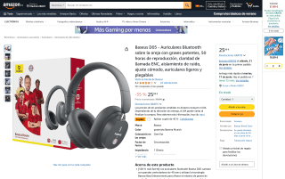 Baseus D05 auriculares Bluetooth por 14,29€