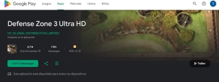 Desde Play Store tenemos Defense Zone 3 Ultra HD gratis