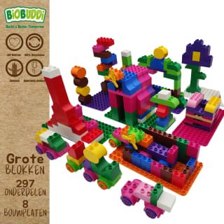 Volle bak Duplo (ok Biobuddi) voor het geval het weer weer omslaat