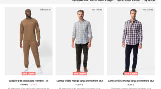 Descuento de -25% en ropa adulto infantil y bebé (acumulable)