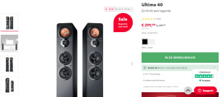 Teufel ULTIMA 40 Hifi stereo speakers voor €299