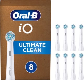 Oral-B Opzetborstels iO Ultimate Clean Wit 8 stuks voor €35,59 bij Bol