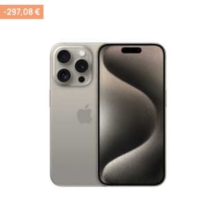 Apple iPhone 15 Pro natural por solo 917€