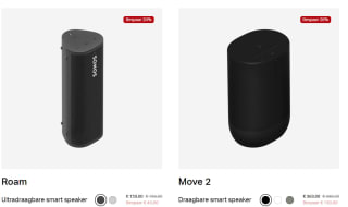 Tot 25% korting op diverse speakers bij Sonos