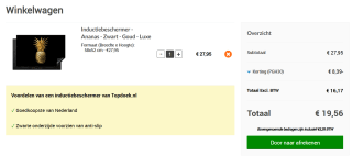 30% korting op alles bij Topdoek