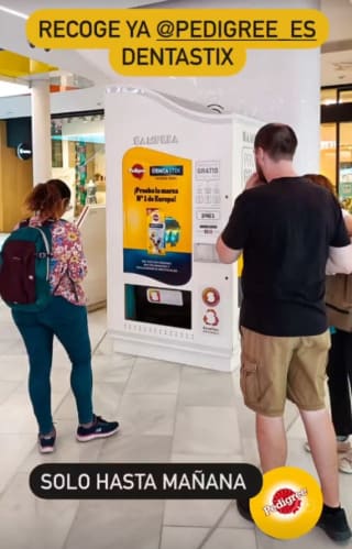 Dentastix Pedigree gratis con Samplia