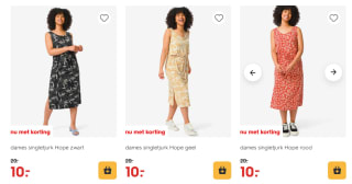 HEMA zomerjurkjes voor €10 per stuk