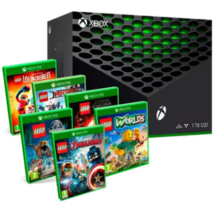 Xbox X Starter Pack + 6 Juegos + 11€ de Saldo por 549€
