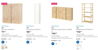 10% IKEA Family korting op het IVAR opbergsysteem