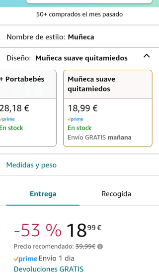 BEBÉS LLORONES Goodnight Starry Sky Jenna por 18,99€.