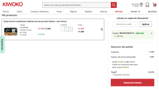 Descuento 15% Kiwoko para nuevos socios