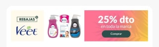 -25% de Descuento en Veet.