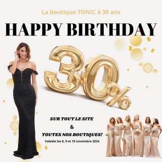 30% korting op alles bij Boutique Tonic