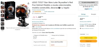 LEGO Star Wars Casco Luke Skywalker por
