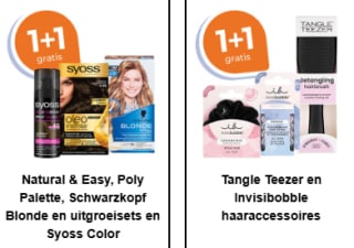 Heel veel 1+1 gratis bij Trekpleister