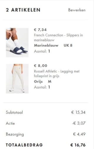 ASOS kortingscode voor 20% korting op alles incl. de sale tot 85%