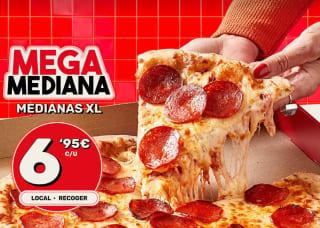 Pizza Mediana XL por 6,95€