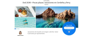 Escapada en en Cerdeña y ferry desde 263€ pxp