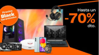 Hasta 70% descuento ofertas anticipadas Black Friday en Pccomponentes