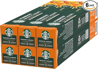 60 cápsulas STARBUCKS Caramel de Nespresso por 15,38€