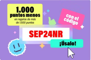 Código 1000 puntos menos en Travel Club (cuentas seleccionadas)