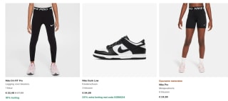 25% korting op aankopen vanaf €50 voor Nike Members