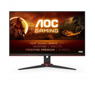 AOC G2 24G2ZE/BK 240Hz 23.8" LED IPS FullHD FreeSync Premium por solo 159,99€