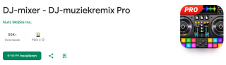 DJ-mixer - DJ-muziekremix Pro gratis via Google Play