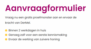 Gratis proefmonster DerMel Huidzalf