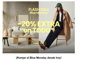 20% descuento desde La Redoute