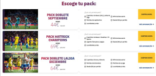 2 entradas fútbol Barcelona para Amberes (UCL) y Celta de Vigo por 44€