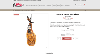 Paleta de bollata 100% Ibérica Brida Negra! 5/5.5KG por solo 88€