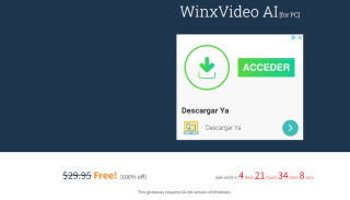 Gratis licencia WinxVideo AI para siempre