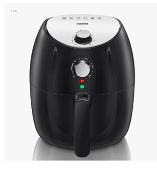 AIGOSTAR Freidora de Aire sin Aceite 3.5L, Cesta Antiadherente Extraíble por 36.7€ (cuenta nueva por 24.7€)