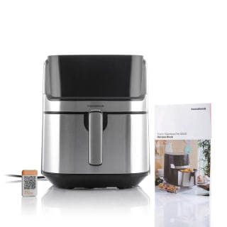 Freidora sin Aceite de 5,5L InnovaGoods Fryinn Stainless Pro 5500 por solo 55,95€
