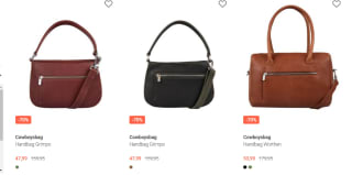 10% extra korting tijdens de End of year sale tot 70% korting bij Little Green Bag