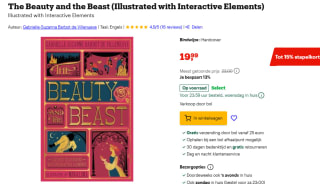 The Beauty and the Beast Illustrated with Interactive Elements voor €19,99 bij Bol