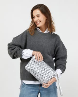 Bolso bandolera y de mano acolchado por 9€