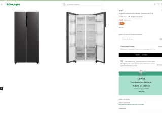 Frigorífico americano Midea MDRS619FGF28 por 595€