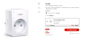 Prise connectée TAPO P110 à 9,99€