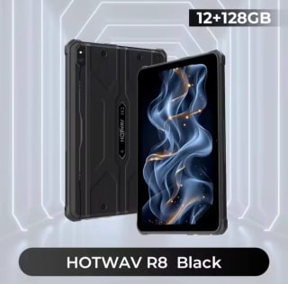 HOTWAV R8 Rugged Tablet Android 14 con 12(4 + 8)GB + 128GB por 134,99€