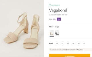 Vagabond LUISA - Sandalen voor €33 bij de Bijenkorf