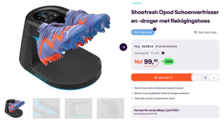 Shoefresh Opod schoenverfrisser en -droger voor €99,95 bij iBOOD