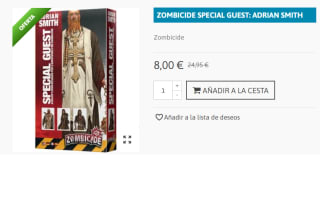 Zombicide Special Guest - Adrian Smith por 8€