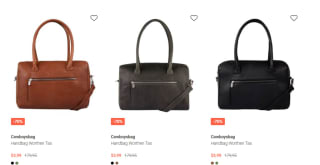 10% extra korting op tassen in de sale tot 70% bij The Little Green Bag