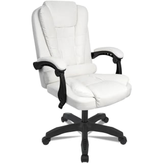 Sillón giratorio con Altura ajustable y respaldo reclinable por 34,99€.