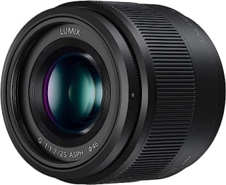 Lente Panasonic Lumix G 25mm F1.7 ASPH por $2,566.44 en Amazon