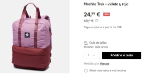 Mochila de 24L Columbia Trek™ por 24.99€