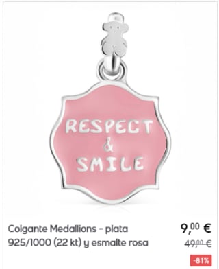 TOUS - Joyas por 9€