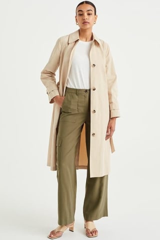 WE Fashion Trenchcoat voor €37,59 dmv code bij Otrium